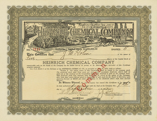 Heinrich Chemical Company