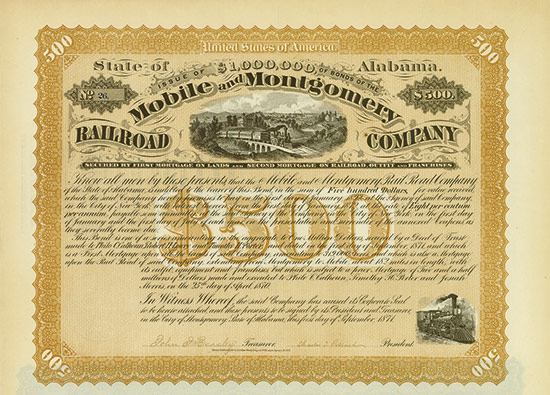 Mobile and Montgomery Railroad Company 