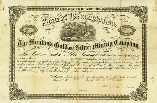 Montana Gold and Silver Mining Company