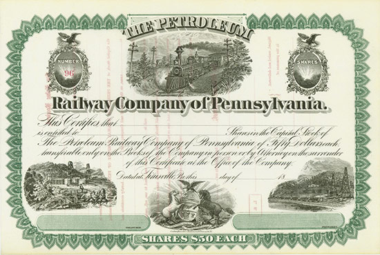 Petroleum Railway Company of Pennsylvania