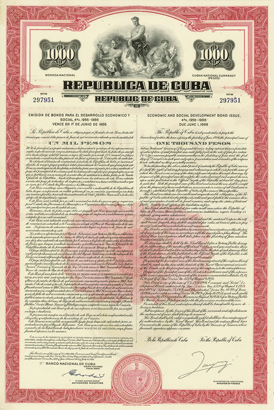 Republica de Cuba / Republic of Cuba