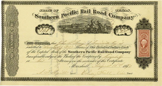 Southern Pacific Rail Road Company