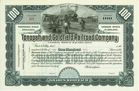 Tonopah and Goldfield Railroad Company