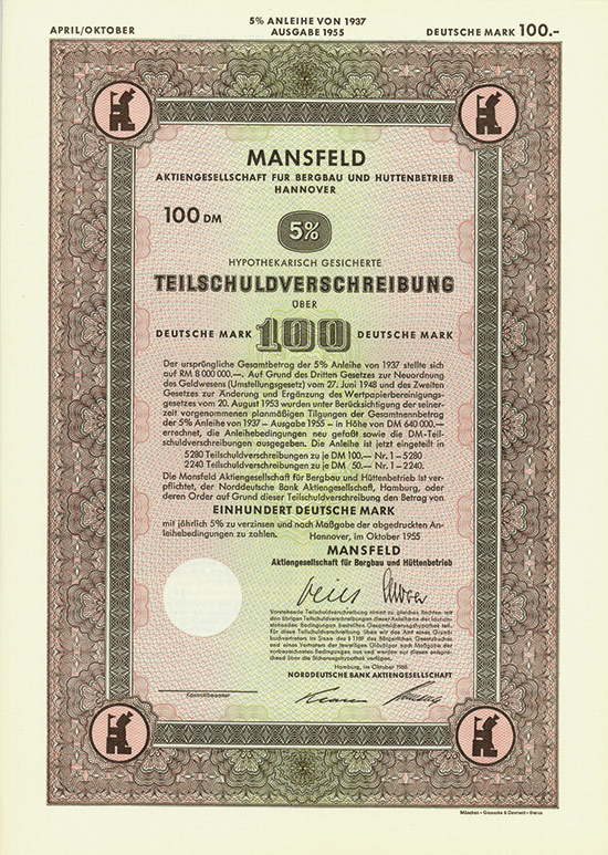 Mansfeld Aktiengesellschaft für Bergbau und Hüttenbetrieb 