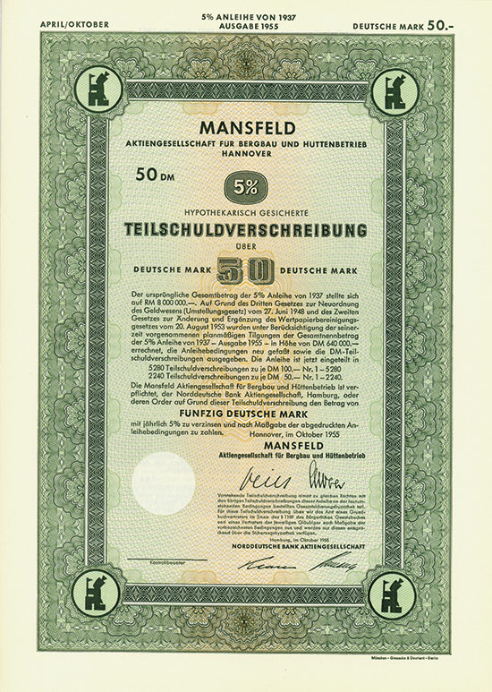 Mansfeld Aktiengesellschaft für Bergbau und Hüttenbetrieb 