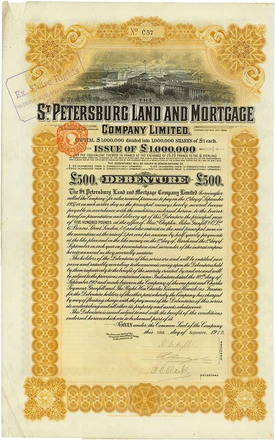 St. Petersburg Land and Mortgage Company Limited