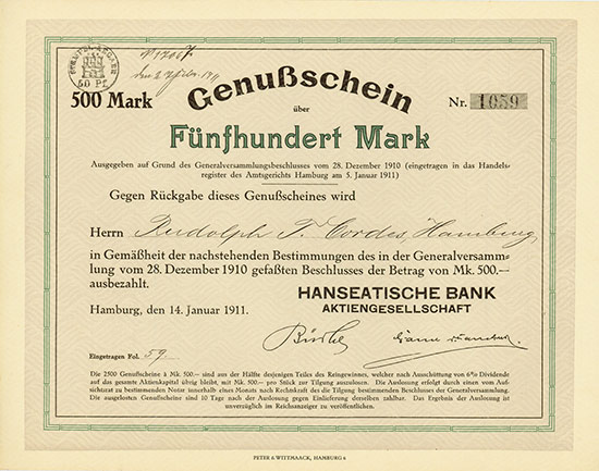 Hanseatische Bank AG