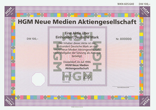 HGM Neue Medien AG