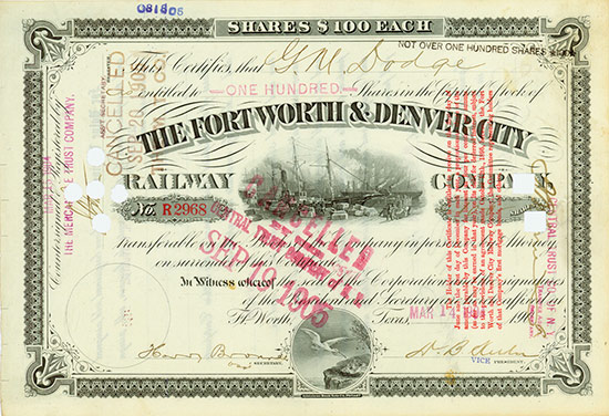 Fort Worth & Denver City Railway Company