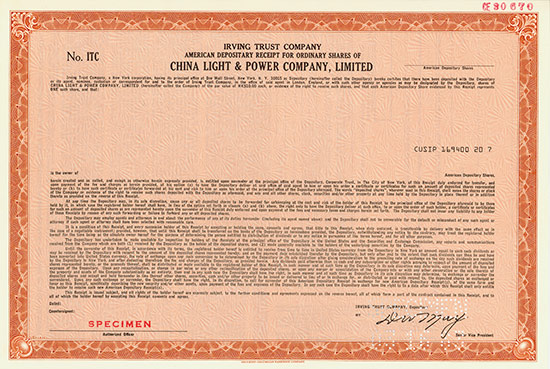 China Light & Power Company, Limited
