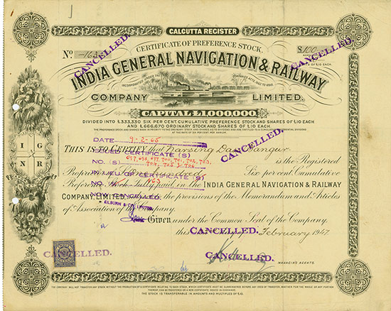 India General Navigation & Railway Company Limited