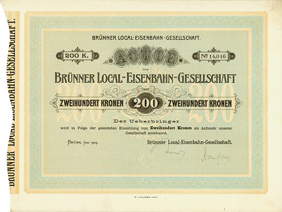 Brünner Local-Eisenbahn-Gesellschaft