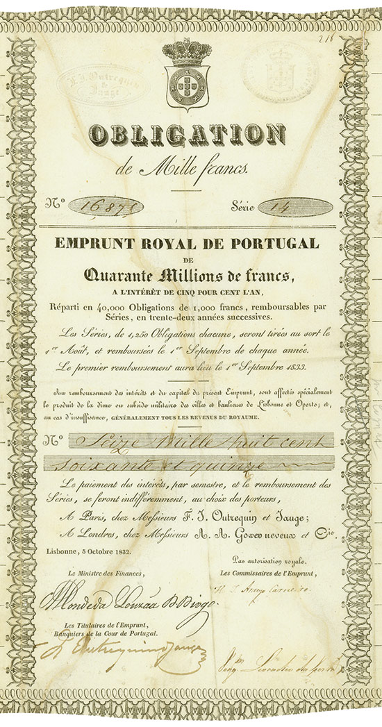 Emprunt Royal de Portugal