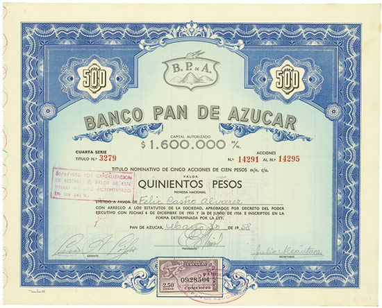 Banco Pan de Azucar