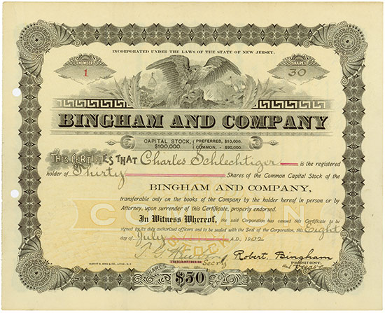 Bingham and Company