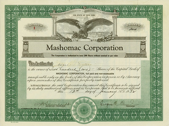 Mashomac Corporation
