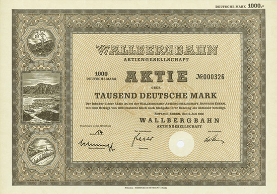 Wallbergbahn AG