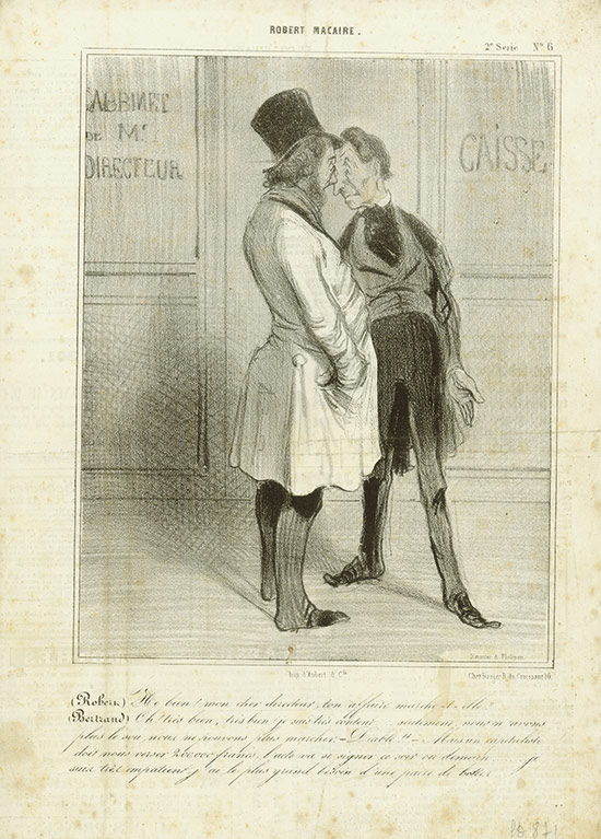 Honore Daumier - Robert Macaire