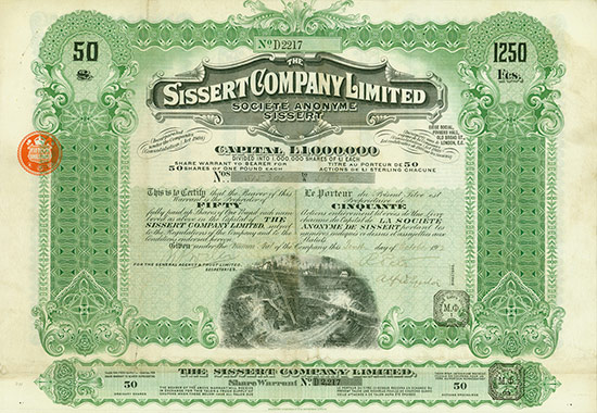 Sissert Company Limited / Société Anonyme Sissert