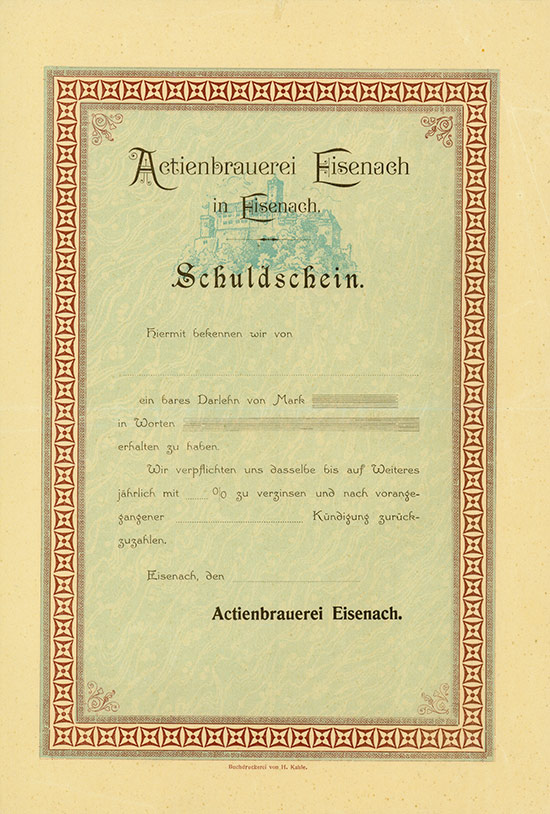 Actienbrauerei Eisenach