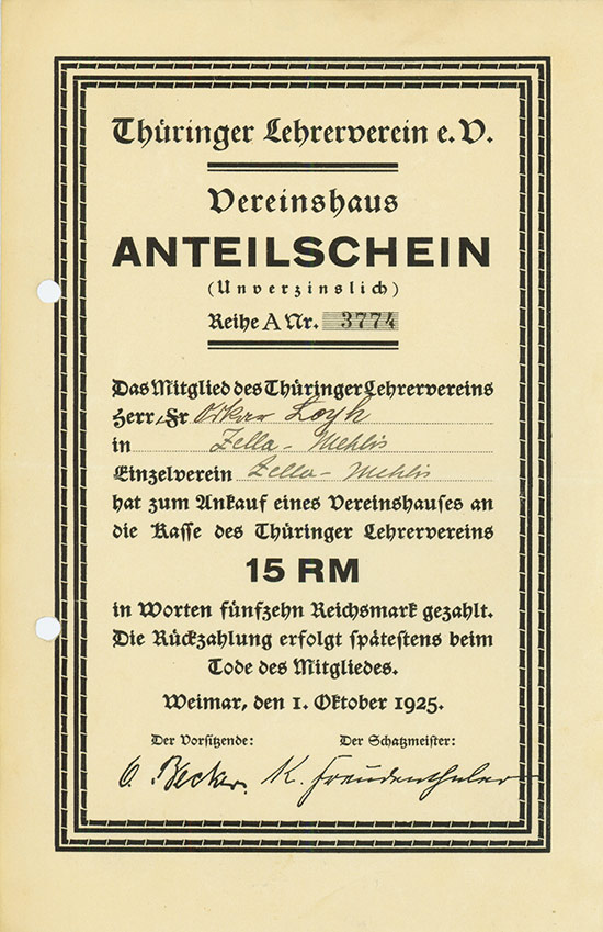 Thüringer Lehrerverein e. V.