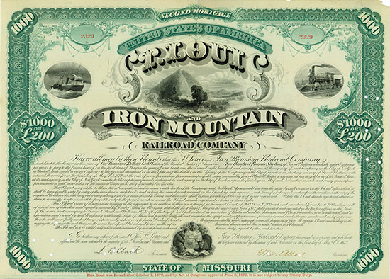 St. Louis and Iron Mountain Railroad Company