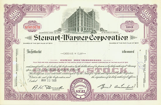 Stewart-Warner Corporation