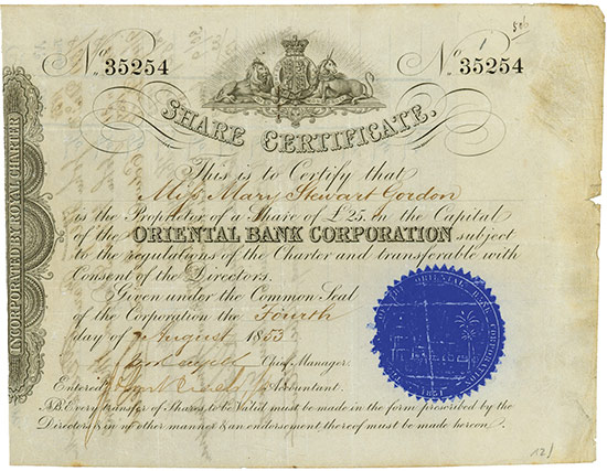 Oriental Bank Corporation