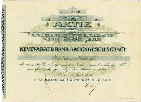 Kevevaraer Bank AG