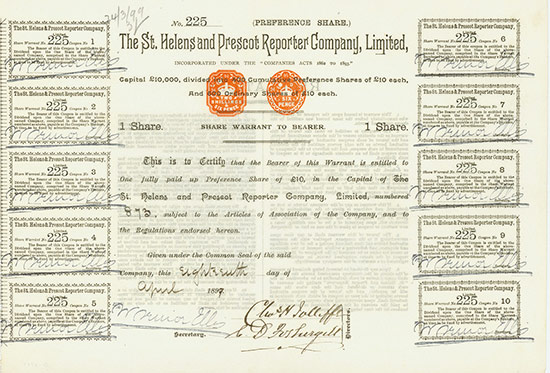 St. Helens and Prescot Reporter Company, Limited