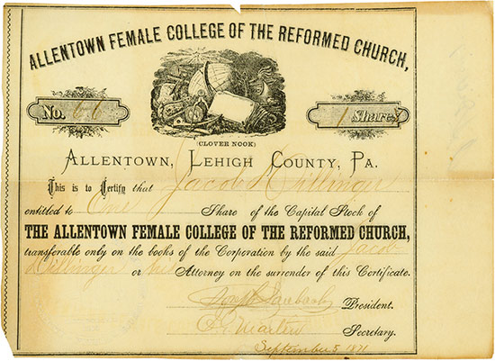 Allentown Female College of the Reformed Church
