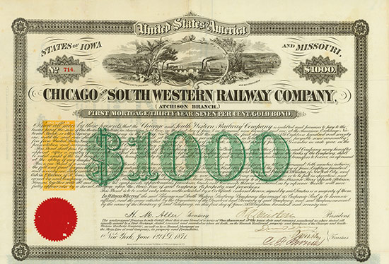 Chicago and South Western Railway Company (Atchison Branch)