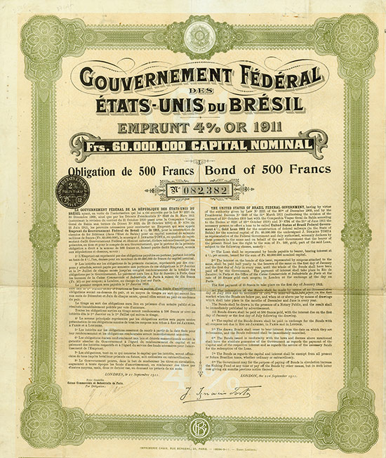 Gouvernement Fédéral des États-Unis du Brésil