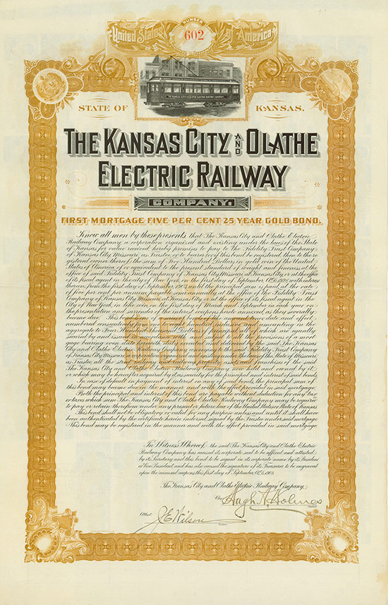 Kansas City and Olathe Electric Railway Company