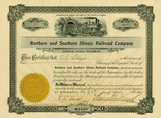 Northern and Southern Illinois Railroad Company