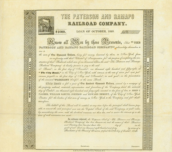 Paterson and Ramapo Railroad Company