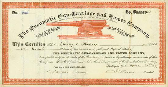 Pneumatic Gun-Carriage and Power Company
