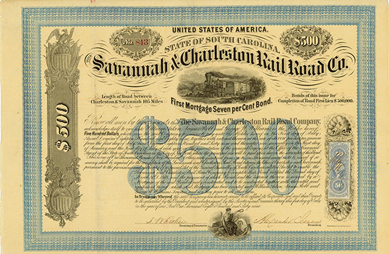 Savannah & Charleston Rail Road Co.