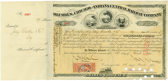 Columbus, Chicago & Indiana Central Railway Company