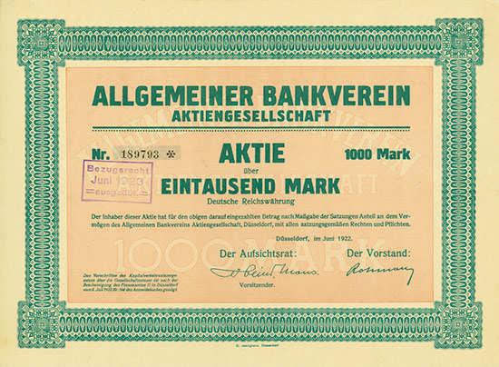 Allgemeiner Bankverein AG