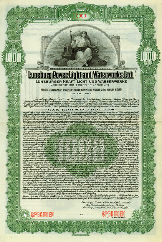 Luneburg Power, Light and Waterworks, Ltd. / Lüneburger Kraft-, Licht- und Wasserwerke GmbH