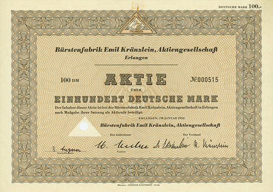 Bürstenfabrik Emil Kränzlein AG