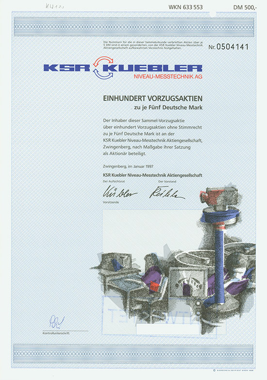 KSR Kuebler Niveau-Messtechnik AG