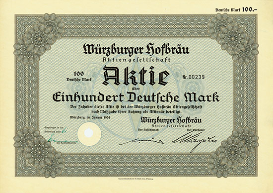 Würzburger Hofbräu AG