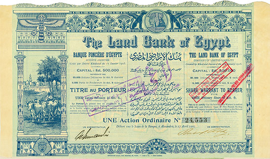 Land Bank of Egypt [31 Stück]