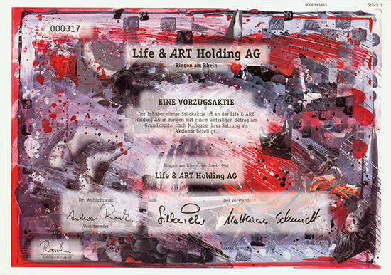 Life & Art Holding AG [8 Stück]