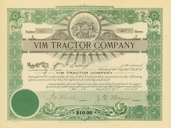 VIM Tractor Company