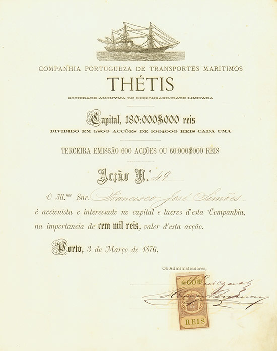 Companhia Portugueza de Transportes Maritimos Thétis