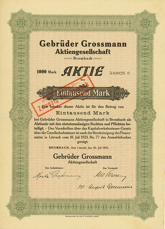 Gebrüder Grossmann AG