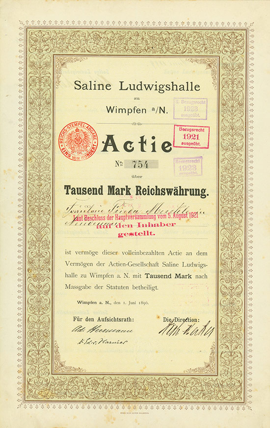 Saline Ludwigshalle AG